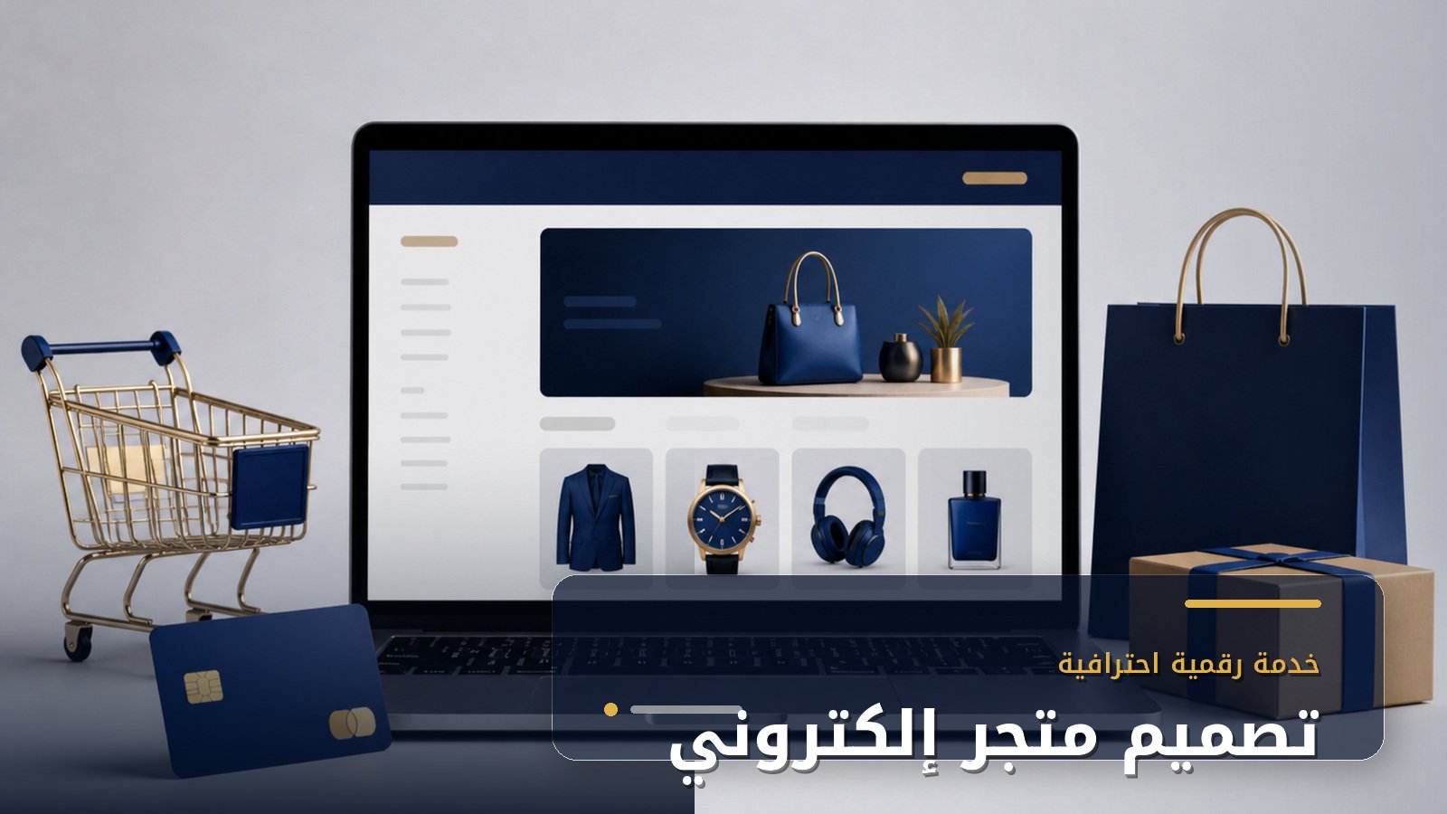 تصميم متجر الكتروني