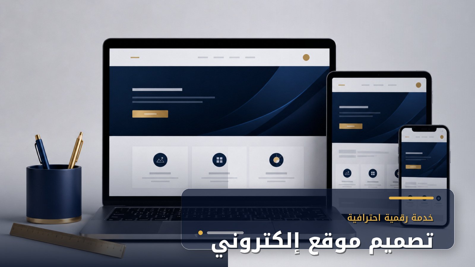 تصميم موقع الكتروني